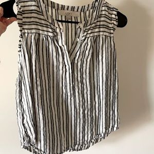 Loft XS Petite Linen Top